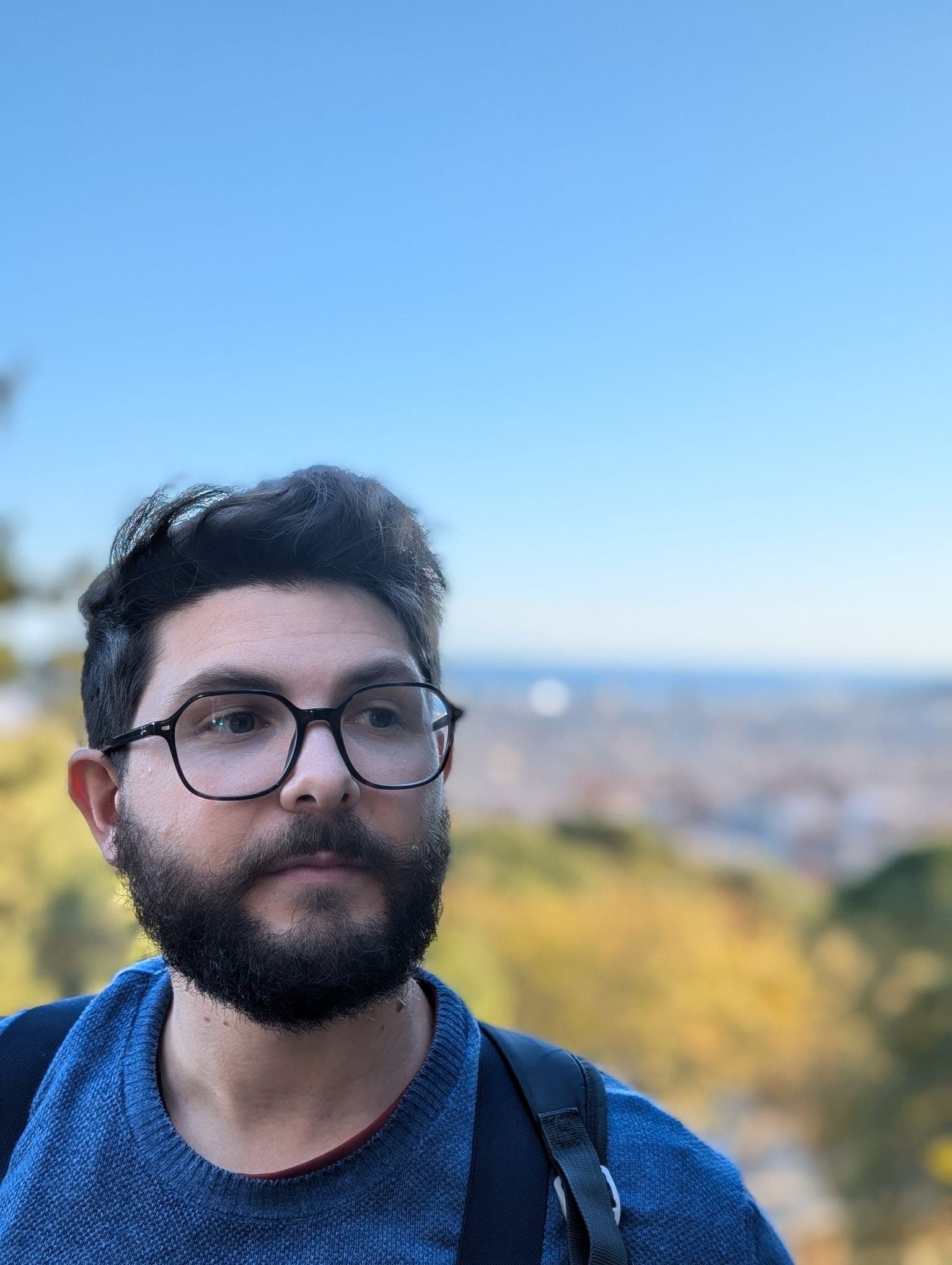 Retrato de Matteo Tegnenti en Barcelona